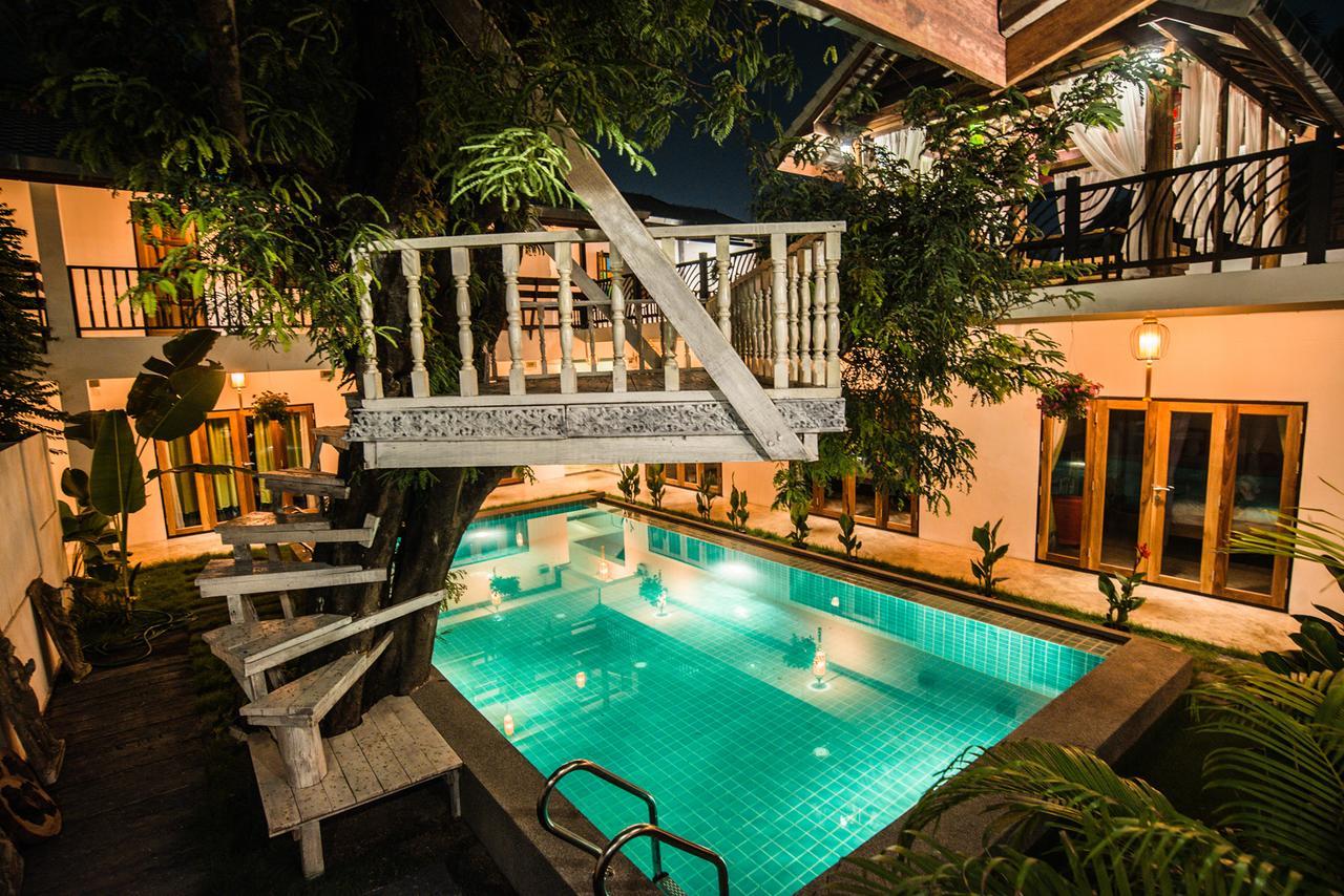 Garden Yard Inn Chiangmai Csiangmaj Kültér fotó